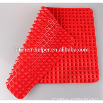 Hot Selling Custom China Profesional Fabricante Familia duradera antiadherente de grado alimenticio Reducir Silicona Baking Mat